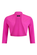 Load image into Gallery viewer, Tia - 3/4 Sleeved Bolero Jacket - Hot Pink