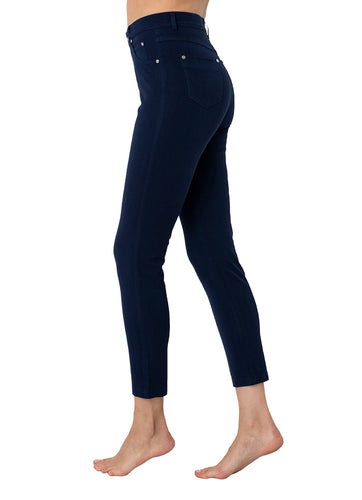 Marble - 7/8th Stretch Jeans - Navy - 2400