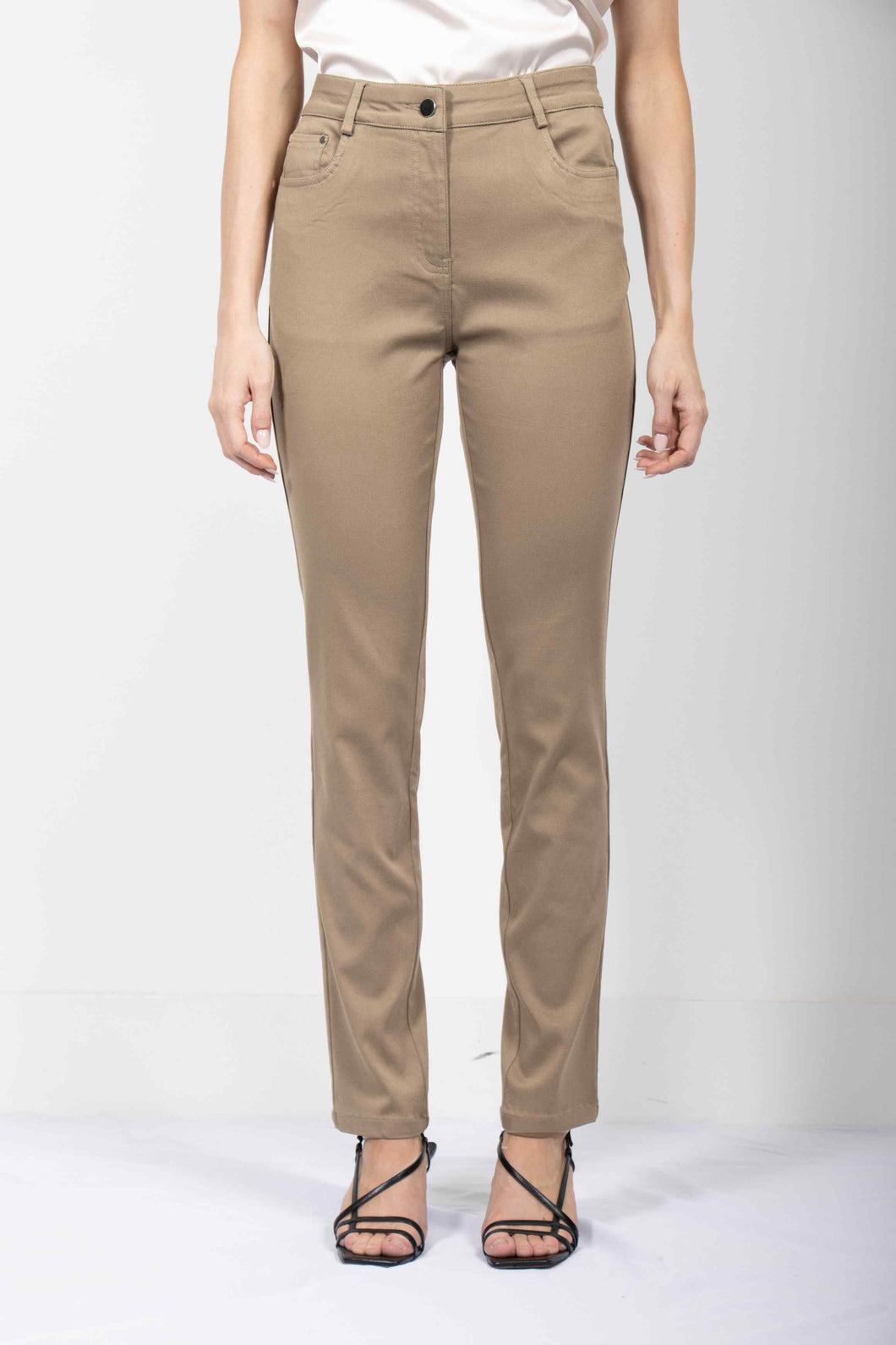Jessica Graff - Stretch Jeans - Stone