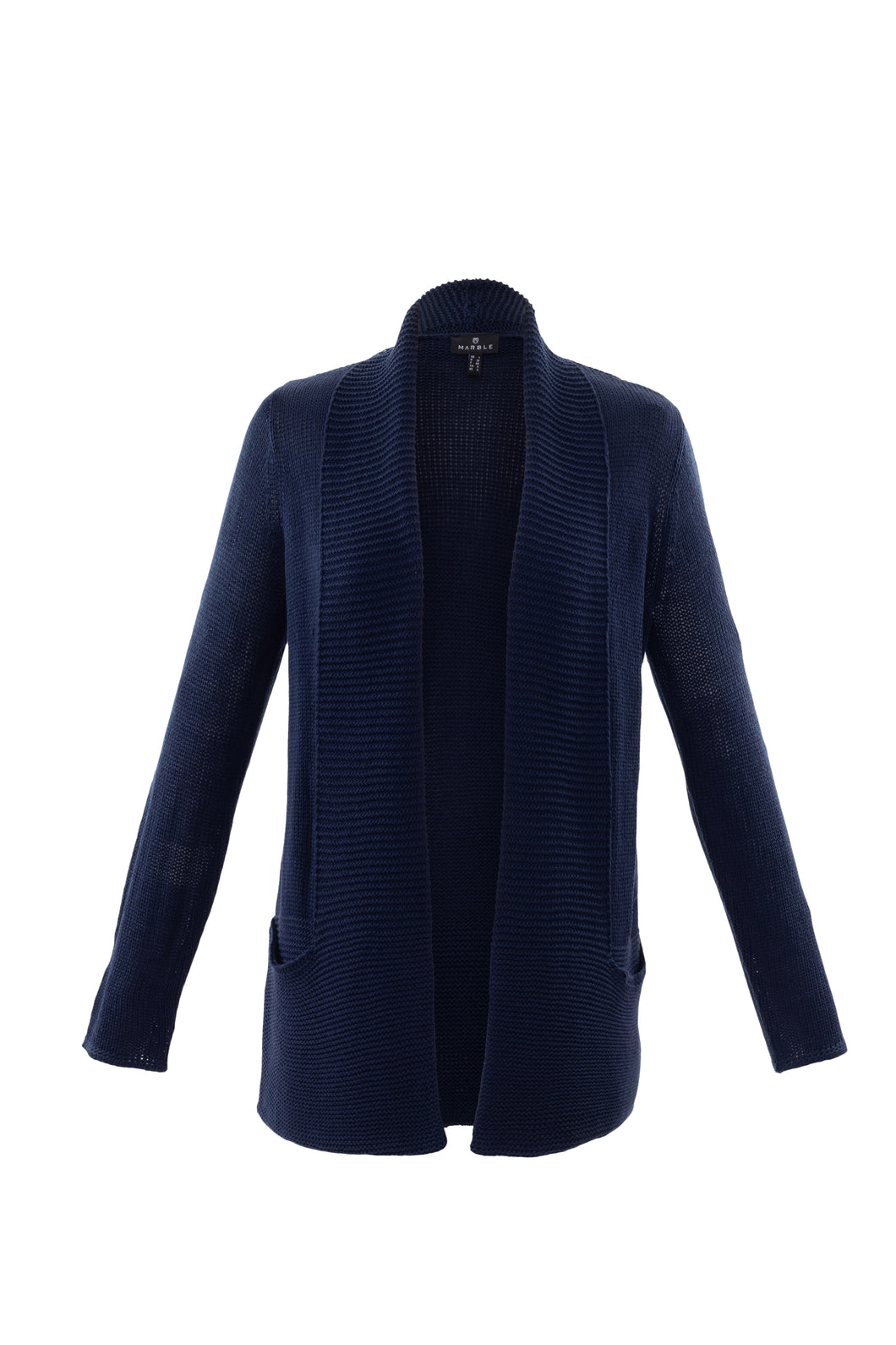 Marble - Edge to Edge Cardigan - Navy