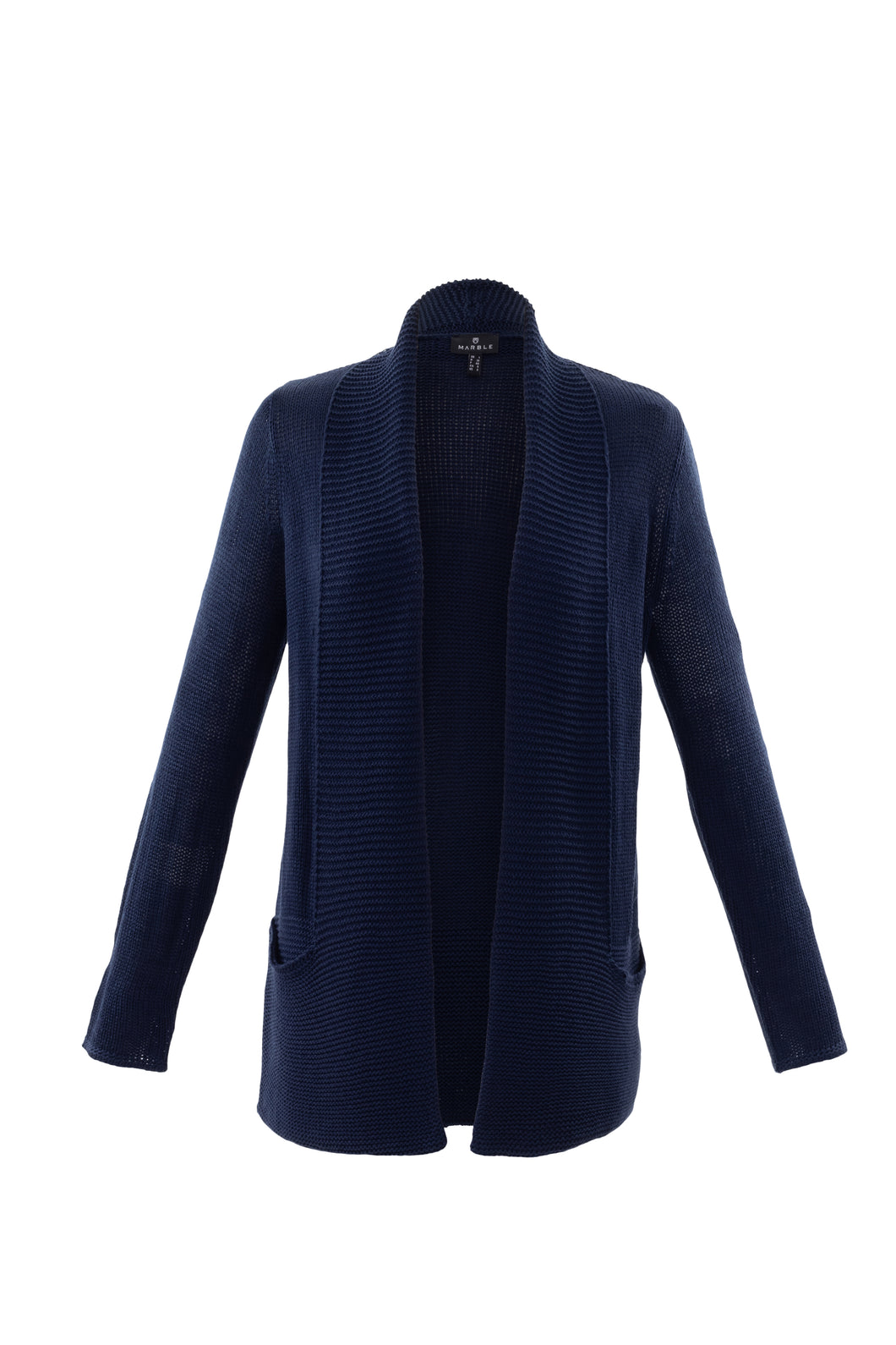 Marble - Relaxed fit Cardigan - Navy