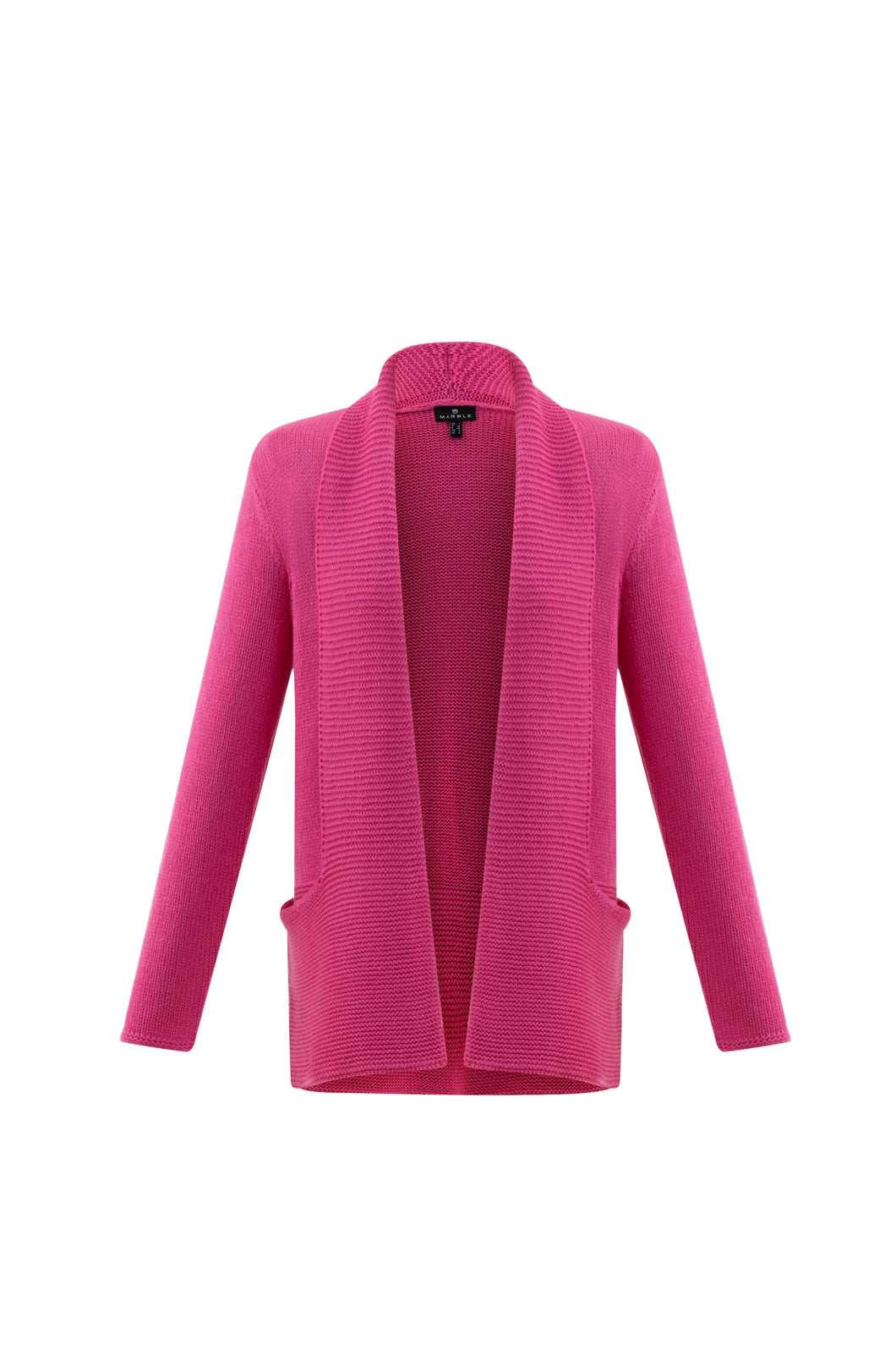Marble - Edge to Edge Cardigan - Pink - 6512
