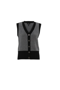 Marble - Waistcoat - Black & White   - 7644