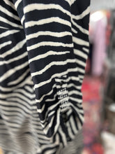 Load image into Gallery viewer, Doris Streich - Diamante Shirt - Zebra Print