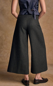 Jack Murphy - Enya Tweed Culottes - Deep Green