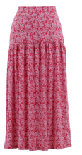 Load image into Gallery viewer, Marble - Pleated Skirt - Red &amp; White floral print