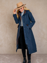 Load image into Gallery viewer, Jack Murphy - Erin Riding Coat - Navy