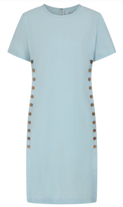 Alice Collins - Kylie Dress - Chalk Blue