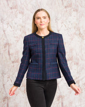 Load image into Gallery viewer, Jack Murphy Anna Tweed Jacket - Primary Navy
