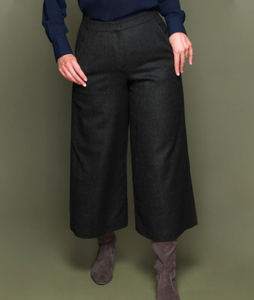 Enya Tweed Coulottes - Green