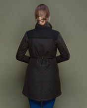 Load image into Gallery viewer, Jack Murphey - Jodie Wax/Tweed Coat in Olive
