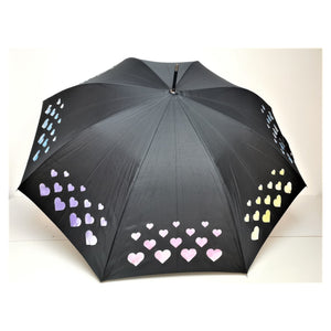 Magic Love Heart Color Changing Umbrella