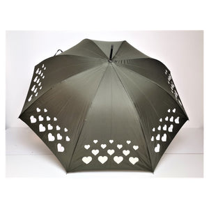 Magic Love Heart Color Changing Umbrella