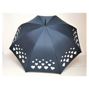 Magic Love Heart Color Changing Umbrella