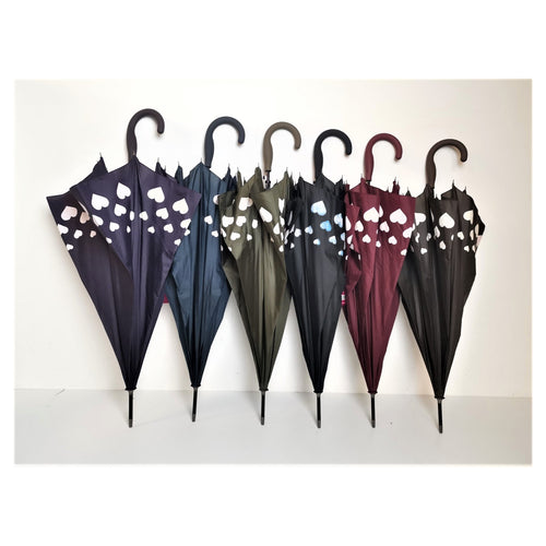 Magic Love Heart Color Changing Umbrella
